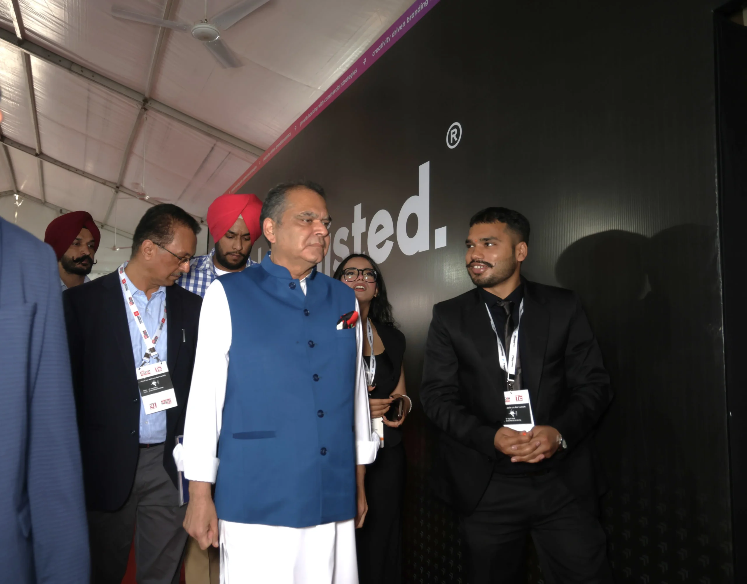 Blacklisted team with Shri Sanjeev Arora