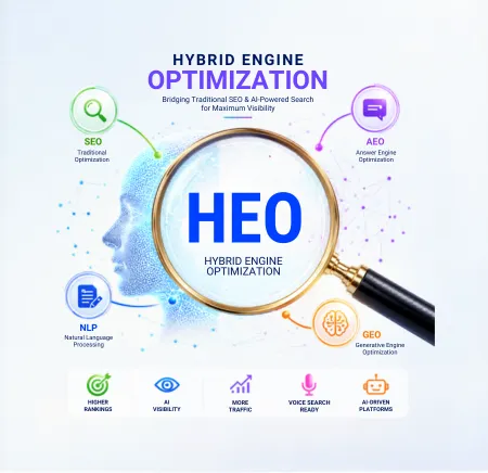 Hybrid Engine Optimisation (HEO): The Latest Approach to Search & AI Visibility