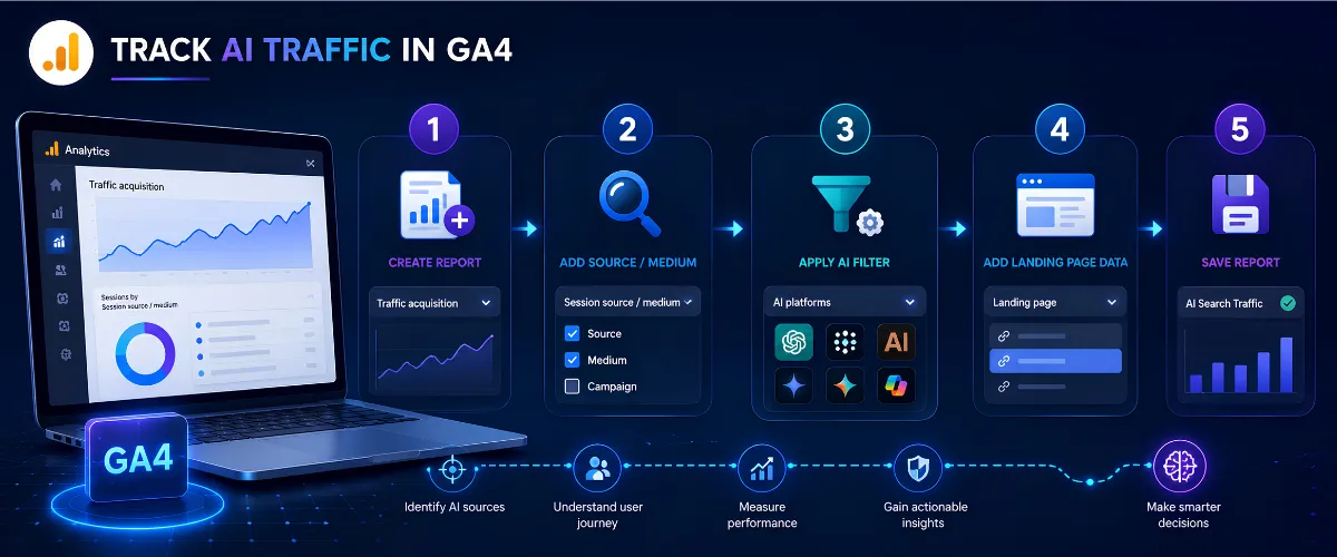 How Can You Track AI Traffic in GA4