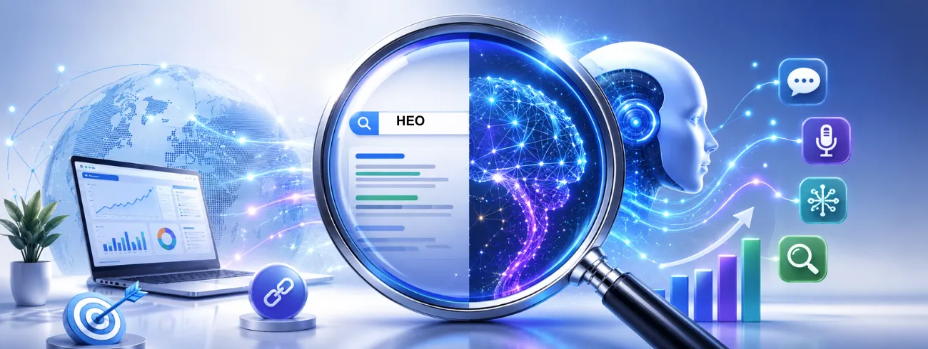 Hybrid Engine Optimisation (HEO): The Latest Approach to Search & AI Visibility