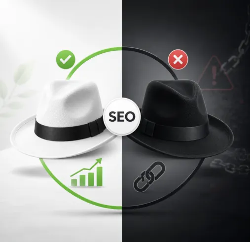 Difference Between White Hat And Black Hat SEO