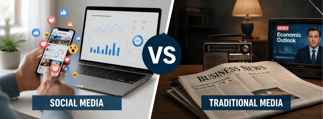 Social Media Vs Traditional Media