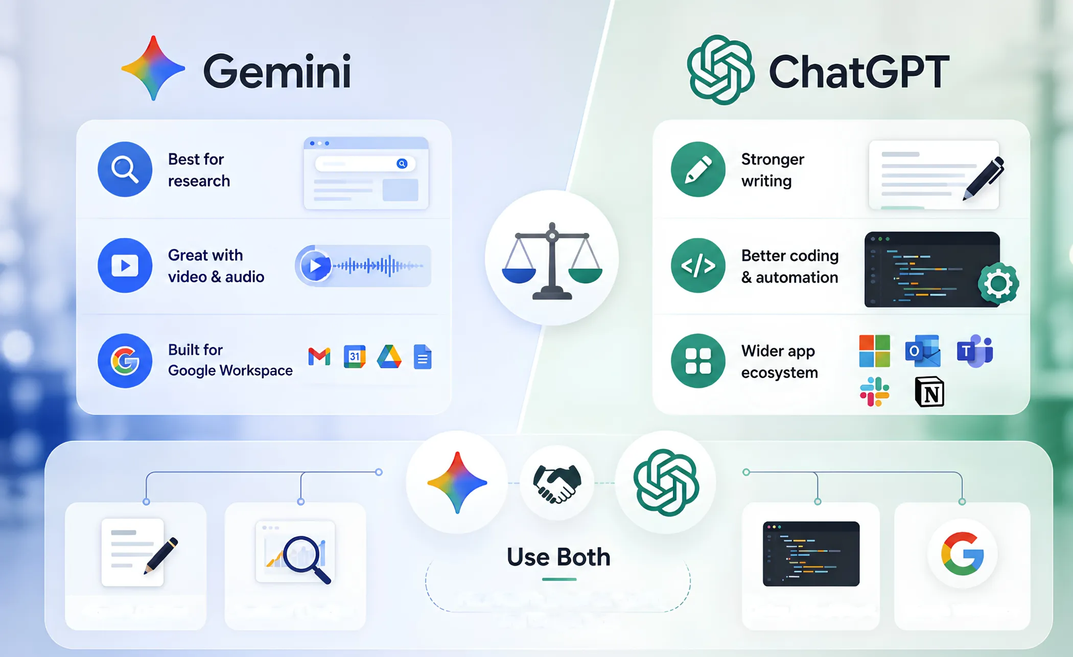 Best Choice by Use Case