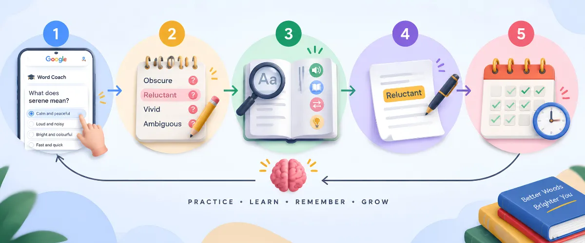 Google Word Coach game